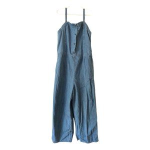 Abercrombie kids denim jumpsuit